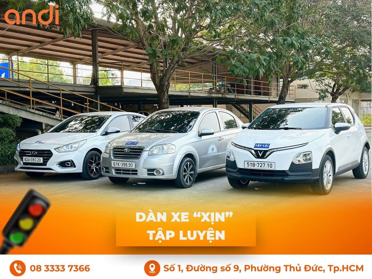 Dàn xe tập của An Di